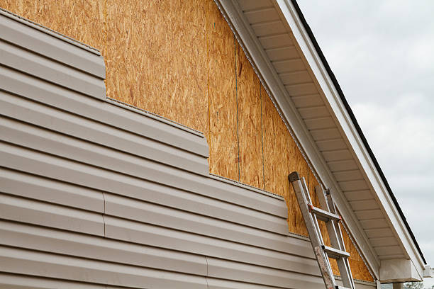 Professional Siding Replacement technician working in Cope, SC